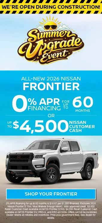 All-New 2026 Nissan Frontier